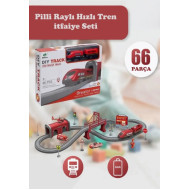 66 Parça 4 Arabalı Raylı Pilli Oyuncak Hızlı Tren Seti Demiryolu İtfaiye İstasyonu 66 Parça 4 Arabalı Raylı Pilli Oyuncak Hızlı Tren Seti Demiryolu İtfaiye İstasyonu
