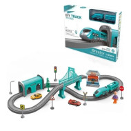 66 Parça 2 Arabalı Raylı Pilli Oyuncak Hızlı Tren Seti Demiryolu Şehir Hayatı 66 Parça 2 Arabalı Raylı Pilli Oyuncak Hızlı Tren Seti Demiryolu Şehir Hayatı