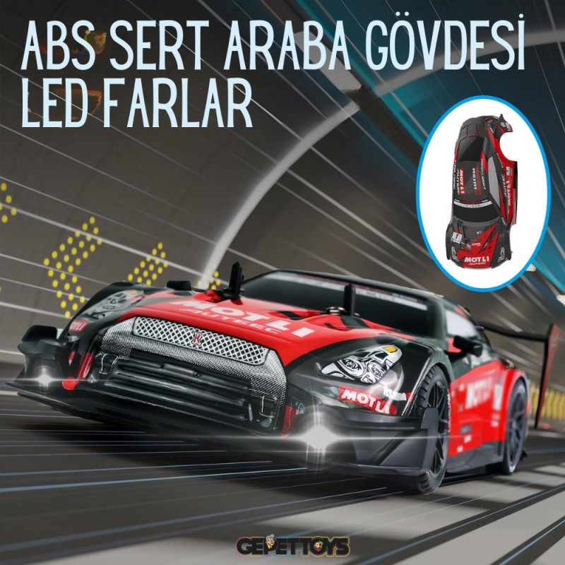 RC Drift Araba 2.4GHz 1:16 Ölçekli 4WD Uzaktan Kumandalı RC Drift Araba 2.4GHz 1:16 Ölçekli 4WD Uzaktan Kumandalı