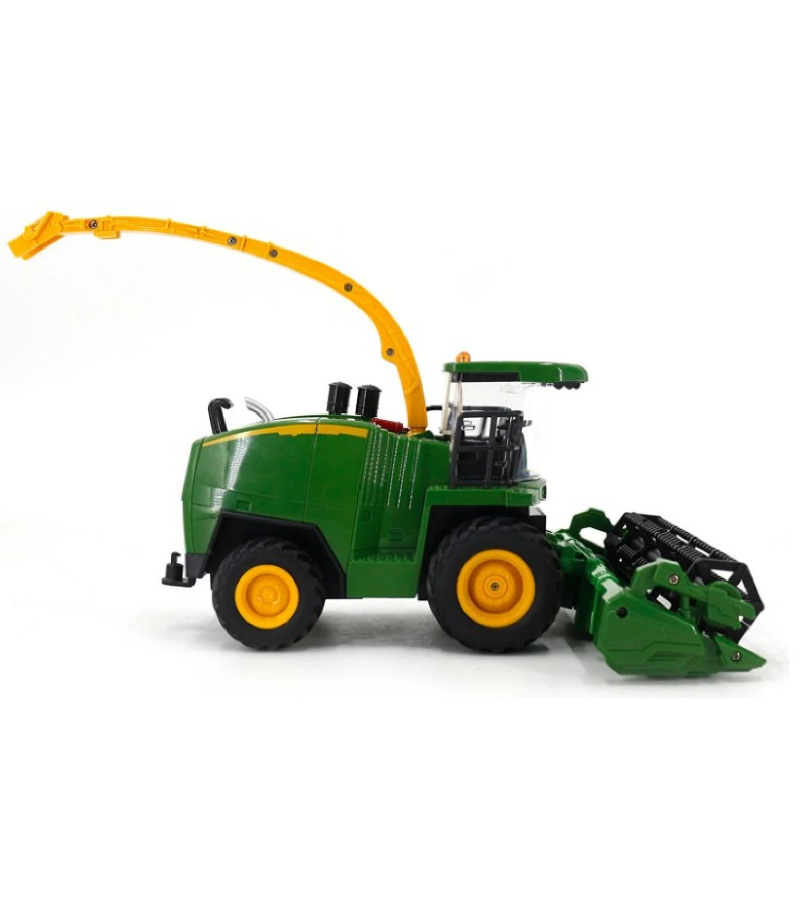 1:24 Ses ve Buhar Efektli Uzaktan Kumandalı Biçerdöver Harvester Tarım Makinesi
