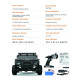 H1 Hurtle Metal 1:12 2.4GHz Uzaktan Kumandalı 4WD RC Off Road Model Araba