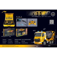 1:12 2.4 Ghz RC Mikser Alaşım Mühendislik Model Araç Müzikli Işıklı 1:12 2.4 Ghz RC Mikser Alaşım Mühendislik Model Araç Müzikli Işıklı